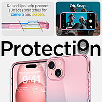 Чохол Spigen для iPhone 15 - Liquid Crystal, Gradation Pink (ACS06787), фото 4