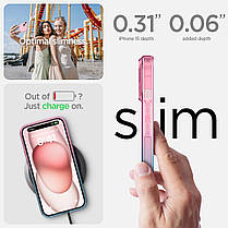 Чохол Spigen для iPhone 15 - Liquid Crystal, Gradation Pink (ACS06787), фото 5