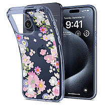 Чохол Spigen для iPhone 15 Pro - Liquid Crystal, Blossom (ACS06558), фото 3