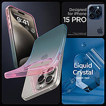 Чохол Spigen для iPhone 15 Pro - Liquid Crystal, Gradation Pink (ACS06700), фото 3