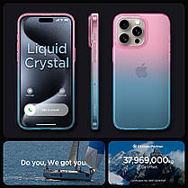 Чохол Spigen для iPhone 15 Pro - Liquid Crystal, Gradation Pink (ACS06700), фото 4