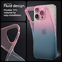 Чохол Spigen для iPhone 15 Pro - Liquid Crystal, Gradation Pink (ACS06700), фото 5