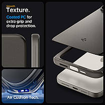 Чохол Spigen для iPhone 15 Pro Max - Thin Fit, Gunmetal (ACS06545), фото 5