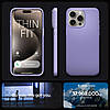 Чехол Spigen для iPhone 15 Pro Max - Thin Fit, Iris Purple (ACS06549), фото 8