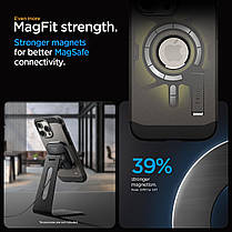 Чохол Spigen для iPhone 15 Pro - Tough Armor MAG (MagSafe), Gunmetal (ACS06732), фото 5