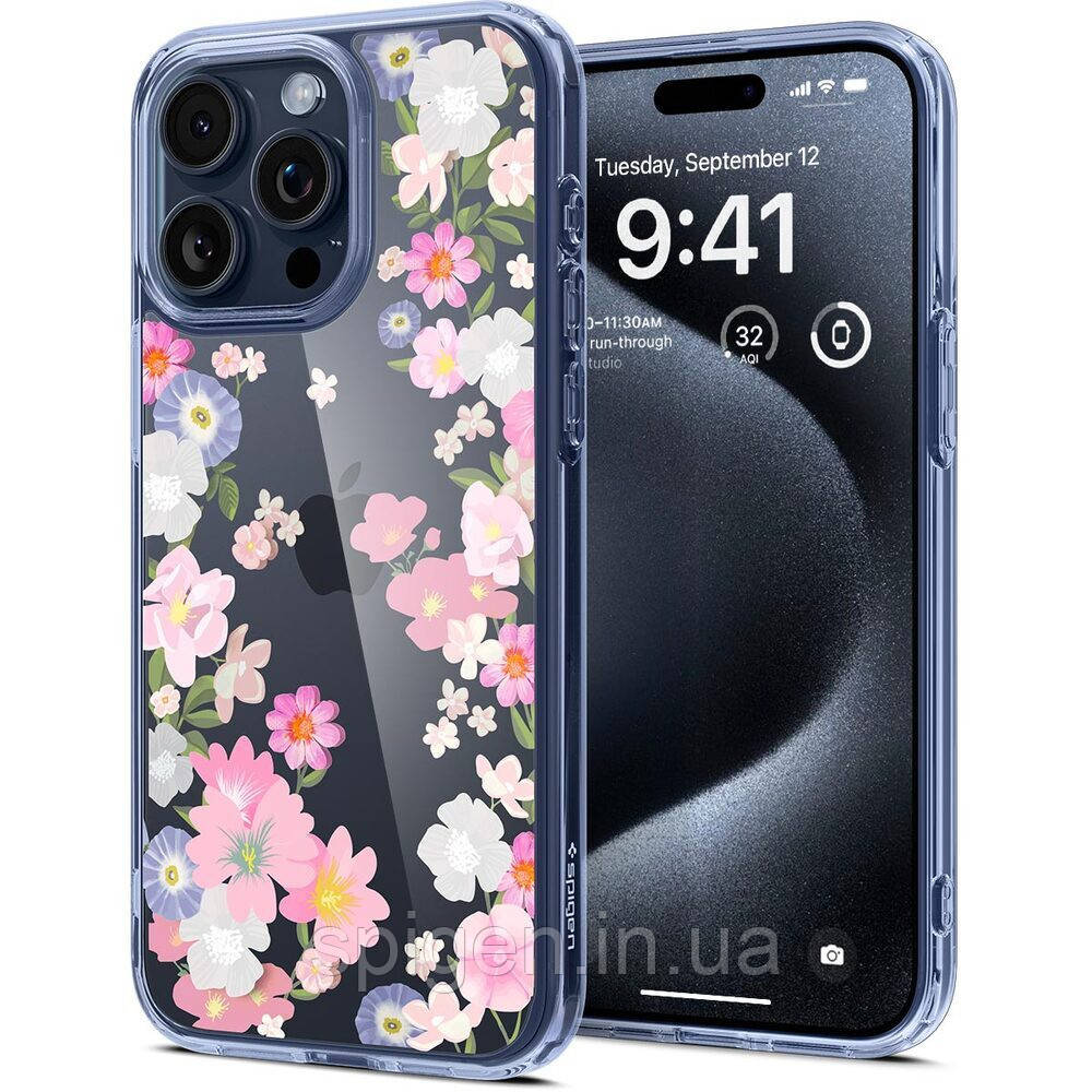 Чохол Spigen для iPhone 15 Pro - Ultra Hybrid, Blossom (ACS06566)