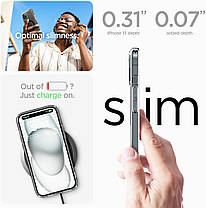 Чохол Spigen для iPhone 15 - Ultra Hybrid MagFit, Black (ACS06803), фото 5