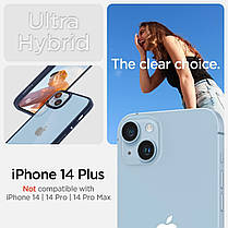 Чохол Spigen для iPhone 15 Plus / 14 Plus - Ultra Hybrid, Navy Blue (ACS04899), фото 6