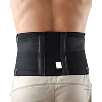 Поперековий Корсет напівжорсткий противорадикулитный з 4 пластиковими ребрами Л-4М-2 (S-XL) ,Реабилитемед