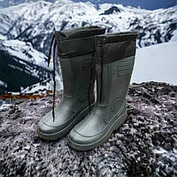 Гумові чоботи для полювання 42 розмір (28см) | Повсякденні чоловічі YR-971 гумові чоботи