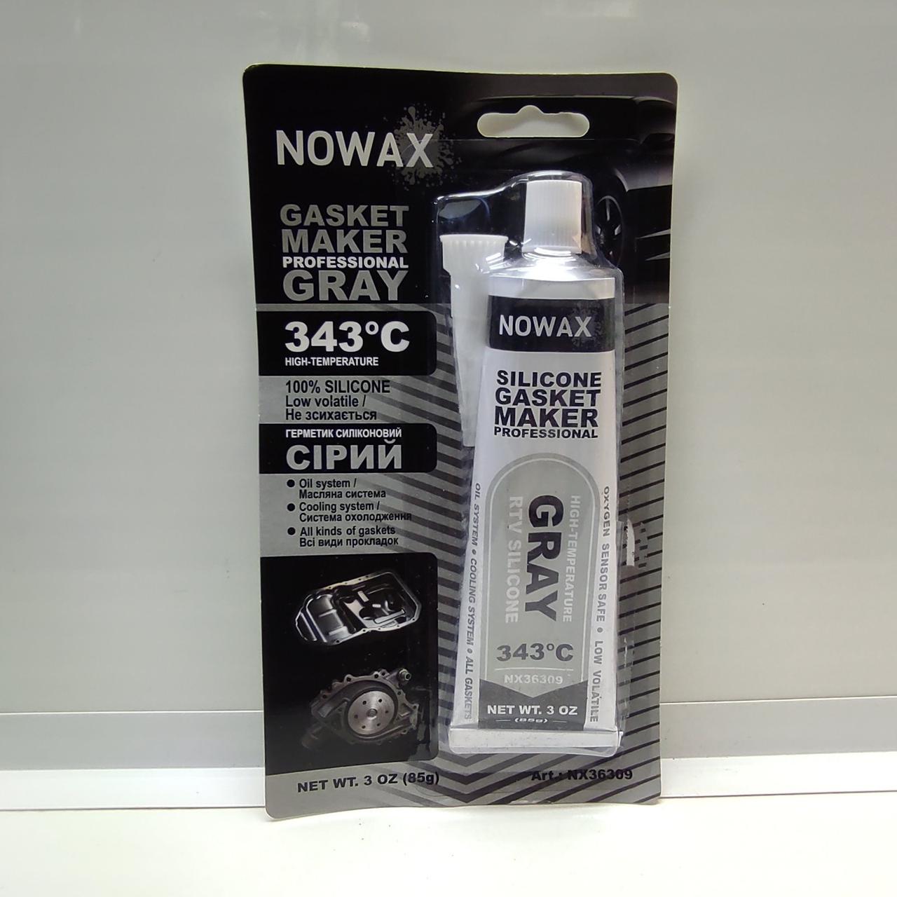 Герметик сірий Novax NX 36309 +343C 85гр