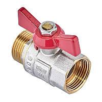 Кран шаровый Waterpro WP607-20FMW - 3/4" ГШБ (стальная бабочка) (WP3294)