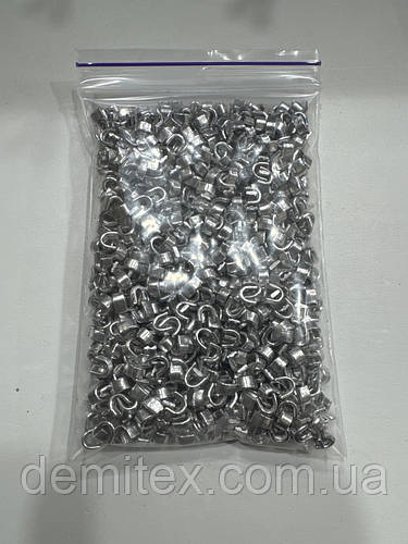 Стопор фиксатор для молнии верхний тип 8 никель (ID#2095739847), цена ...