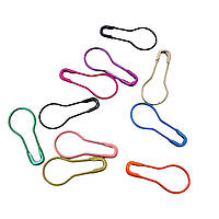 Маркери-шпильки для в'язання кольорові, металеві, набір 10 шт №653010