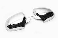 Накладки на зеркала (2 шт, пласт) Carmos - Хромированный пластик Mercedes Citan 2013 гг. Avtoteam