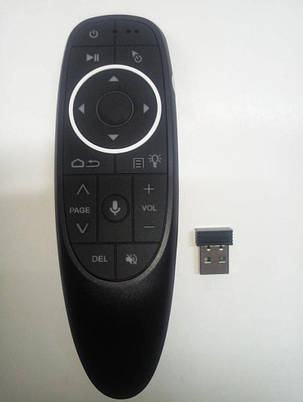 Пульт-аеромишь Air Mouse G10S (підсвічування, з мікрофоном), фото 1