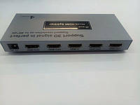 Разветвитель HDMI Splitter D-Tech DT-7144A