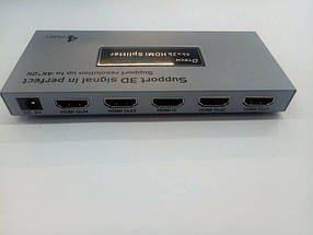 Розгалужувач HDMI Splitter D-Tech DT-7144A