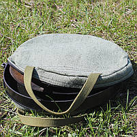 Вогнетривкий брезентовий чохол для сковороди з диска борони 30см (без принта), фото 2