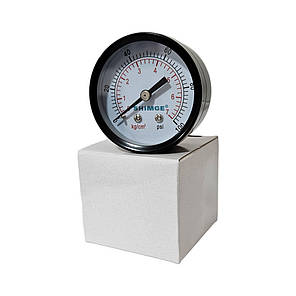 Манометр фронтальний SHIMGE PG-S 50 мм  (1-7bar), фото 2