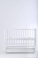 Дитяче ліжечко з шухлядою біле Ангеліна, фото 2