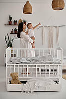 Дитяче ліжечко з шухлядою біле Ангеліна, фото 6