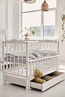 Дитяче ліжечко з шухлядою біле Ангеліна, фото 4