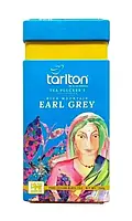 Чай чорний цейлонський Earl Grey Tarlton Tea Високогірний Тарлтон з маслом бергамоту Ерл Грей 250 г жб Детальн