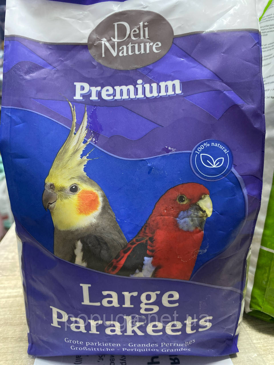 Корм для середніх папуг Deli Nature Premium 1 кг