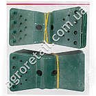 Кліпси для кріплення затіняючої сітки зелені Метелик 20 шт. Agreen, фото 3