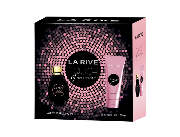 Жіночий подарунковий набір La Rive Touch of Woman (Парфумова вода 90 мл + гель для душу 100 мл)
