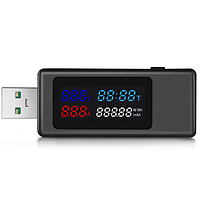 USB тестер тока, напряжения, емкости KEWEISI KWS-V30 QC3.0 / 4-30V / 195W / 6.5A