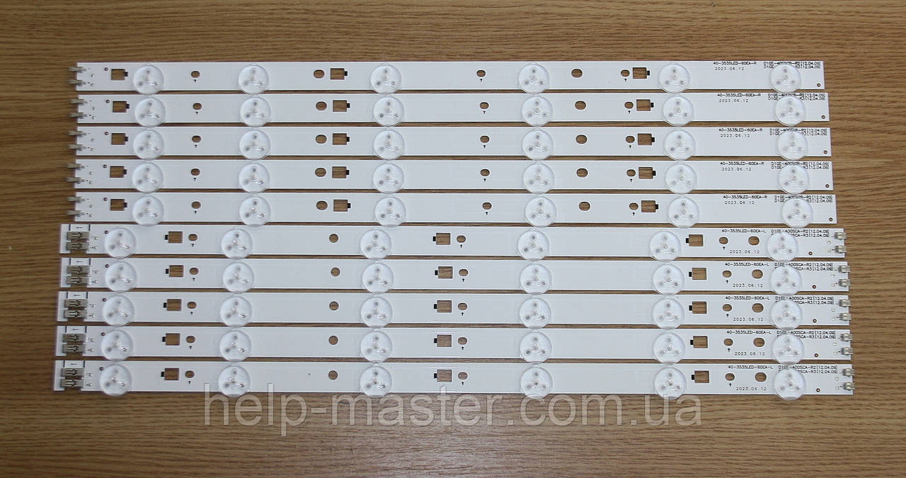 LED підсвічування Samsung 40" D1GE-400SCA/SCB-R3 40-3535LED-60EA-R