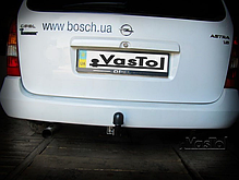 Фаркоп Opel Astra G Caravan 1998-2004 (Опель Астра Ж універсал) без підрізу бампера, фото 5