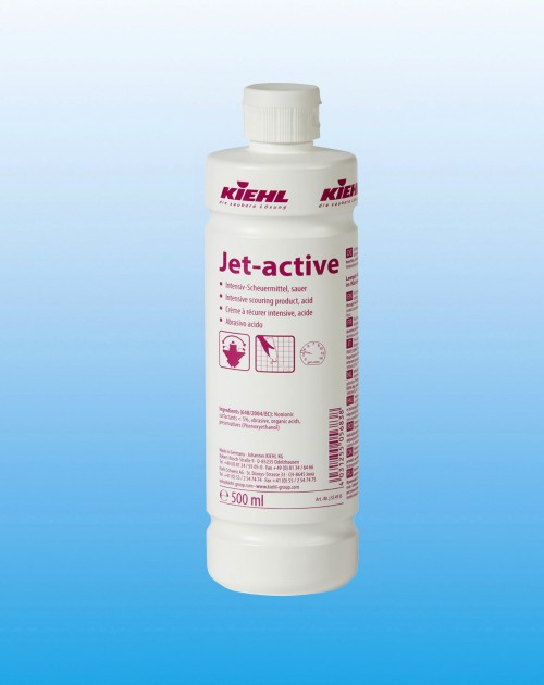 Jet-active. Інтенсивний кислотний засіб для чищення з твердими включеннями
