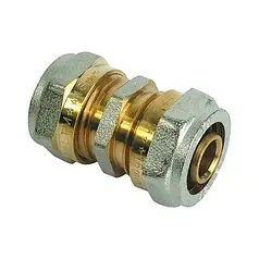 Муфта 16*16 металопластикова обтискна