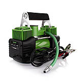 Компресор "Штурмовик" АС-72 150psi/25Amp/60л/2 циліндри/шланг 5,0 м/клемми/з дефлятором, фото 6
