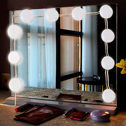 Підсвічування на дзеркало для макіяжу, VANITY MIRROR LIGHTS світильник для дзеркала 10 шт, фото 3