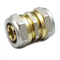 Муфта 20*20 металопластикова обтискна