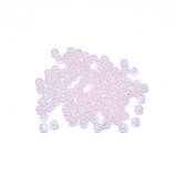 Намистини акрилові "Бите скло", 100/8 мм, колір рожевий кварц, фото 2