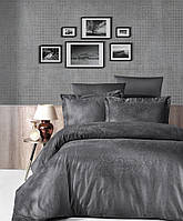 Постельное белье First Choice Jacquard Satin DARK 200 х 220 см Tecna Anthracite