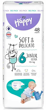 Підгузники дитячі Bella Happy 6 Big Pack Junior Extra (16+ кг) 48 шт