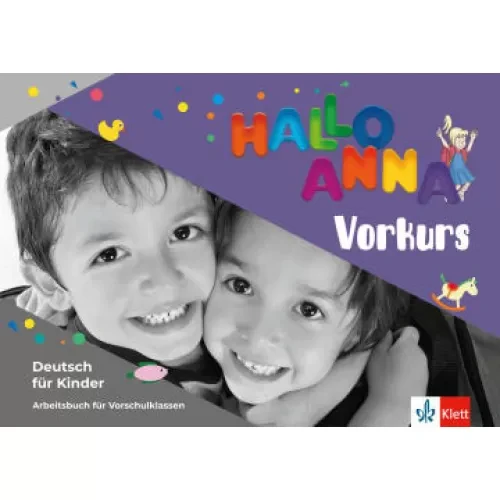 Hallo Anna neu - Vorkurs Deutsch für Kinder Arbeitsbuch mit Sticker und Bastelvorlagen