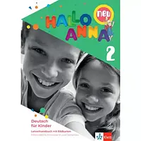 Hallo Anna 2 neu Deutsch für Kinder Lehrerhandbuch mit Bildkarten und CD-ROM mit Kopiervorlagen