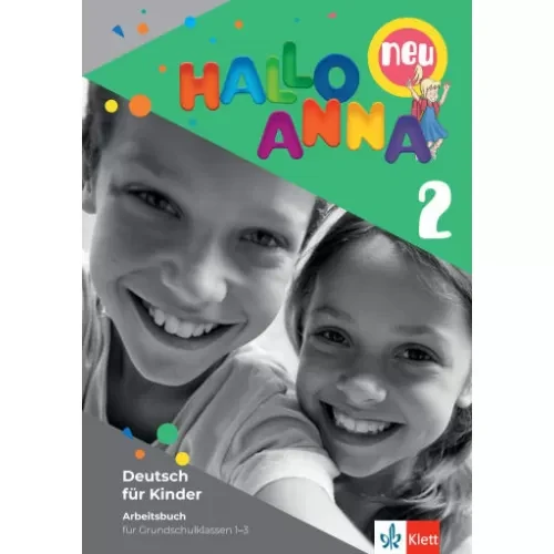 Hallo Anna 2 neu Deutsch für Kinder Arbeitsbuch mit Sticker und Bastelvorlagen