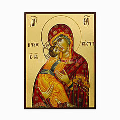 Вишгородська (Володимирська) ікона Богородиці 14 Х 19 см