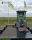 Пам'ятник воїну з граніту з кольоровим портретом № П-170, фото 3