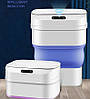 Складане відро для сміття із сенсорною кришкою ZSW-L11, фото 3