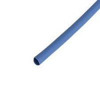 Трубка термоусадочная 4/2мм синяя (термотрубка) 51708