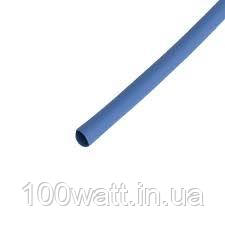 Трубка термоусадочная 4/2мм синяя (термотрубка) 51708 - фото 1 - id-p2095786247
